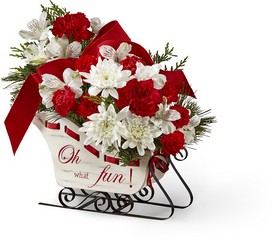 The FTD Holiday Traditions Bouquet from Flowers by Ramon of Lawton, OK